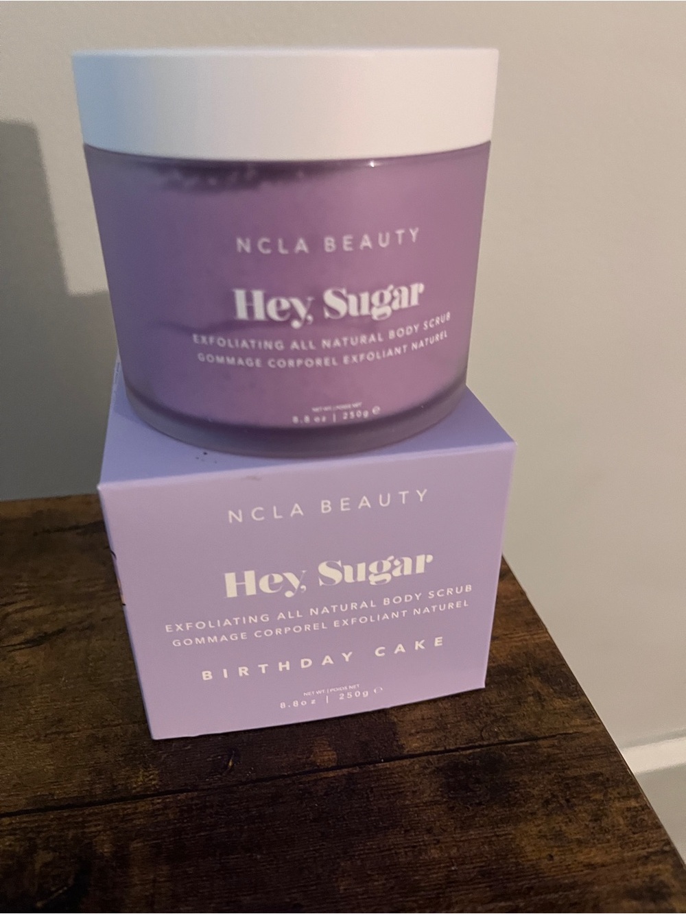 Hey, Sugar Exfoliating Body Scrub — (Birthday Cake) - NCLA Beauty